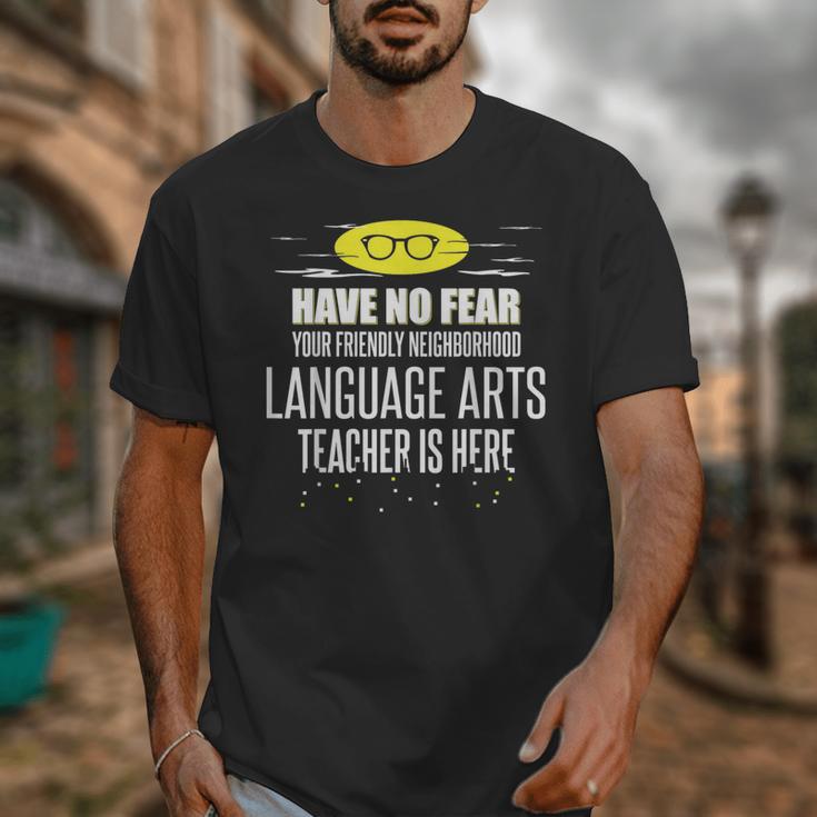 Super Language Arts Teacher Have No Fear T-Shirt Unisex T-Shirt, Super Teacher Gifts, funny design Super Language Arts Teacher Have No Fear T-Shirt Unisex T-Shirt, Super Teacher Gifts, funny design