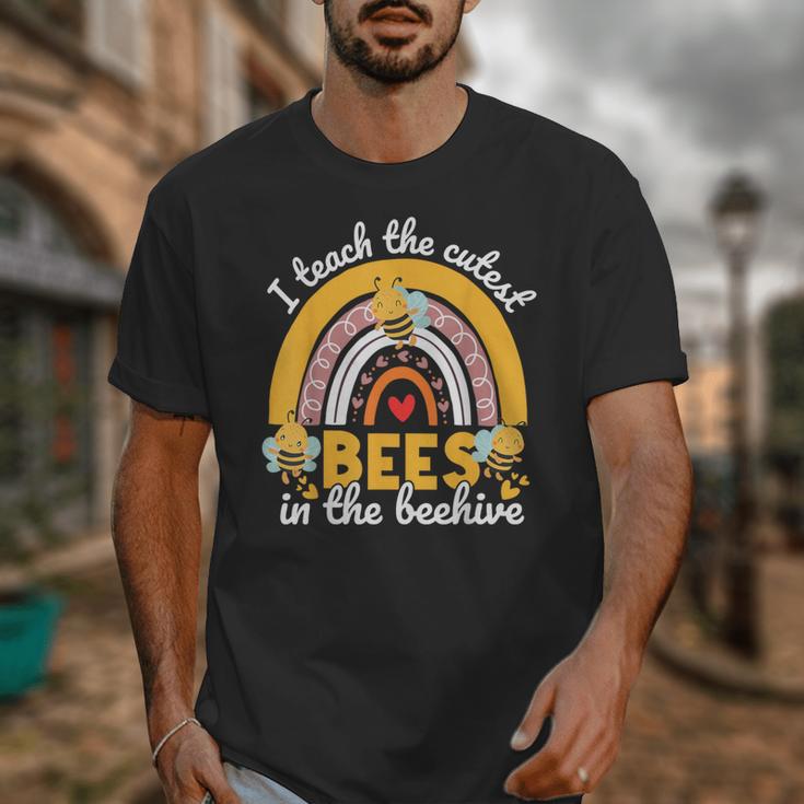 I Teach The Cutest Bees In The Beehive Teachers Day Unisex T-Shirt, funny design I Teach The Cutest Bees In The Beehive Teachers Day Unisex T-Shirt, funny design