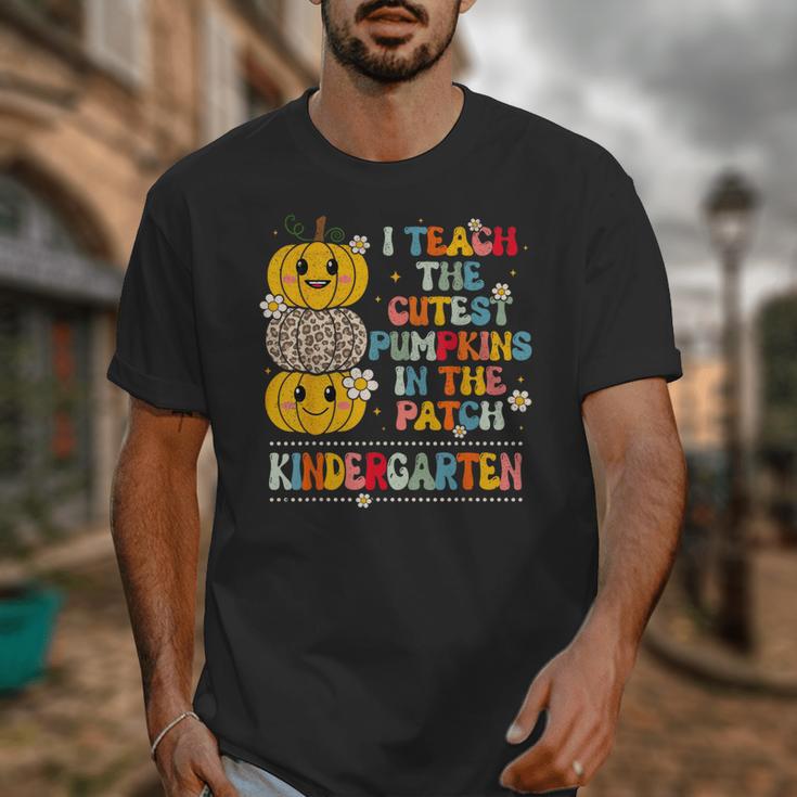 I Teach The Cutest Pumpkins Kindergarten Teacher Halloween Unisex T-Shirt, funny design I Teach The Cutest Pumpkins Kindergarten Teacher Halloween Unisex T-Shirt, funny design