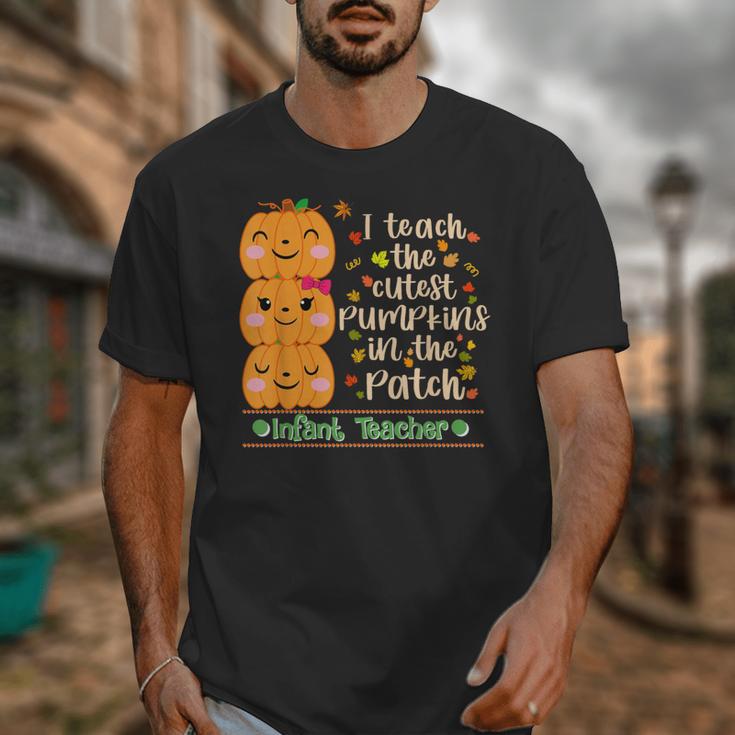 I Teach The Cutest Pumpkins In The Patch Infant Teacher Unisex T-Shirt, funny design I Teach The Cutest Pumpkins In The Patch Infant Teacher Unisex T-Shirt, funny design