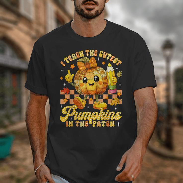 I Teach The Cutest Pumpkins In The Patch Teacher Halloween Unisex T-Shirt, funny design I Teach The Cutest Pumpkins In The Patch Teacher Halloween Unisex T-Shirt, funny design