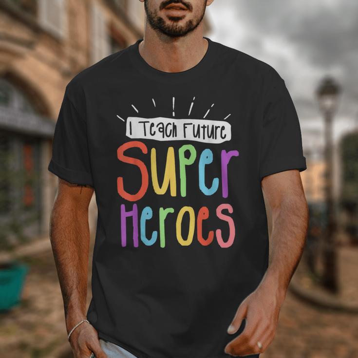 I Teach Future Superheroes Teacher Teaching Unisex T-Shirt, Future Teacher Gifts, funny design I Teach Future Superheroes Teacher Teaching Unisex T-Shirt, Future Teacher Gifts, funny design