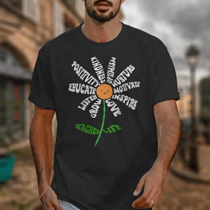 Teach Love Inspire Teachers Inspirational Flower Teachers Unisex T-Shirt, funny design Teach Love Inspire Teachers Inspirational Flower Teachers Unisex T-Shirt, funny design