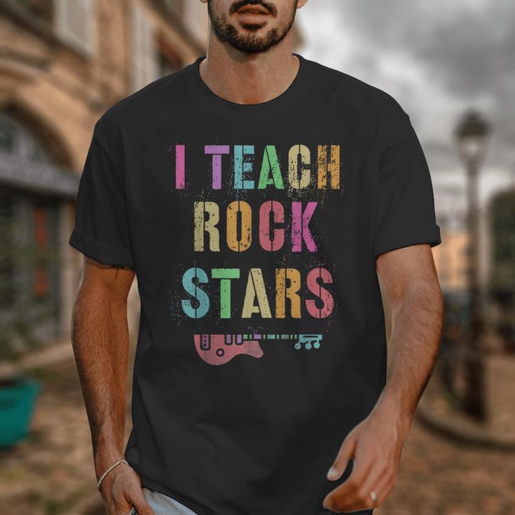 I TEACH ROCKSTARS Band Vibes Teacher Rocks My Music Teaching Unisex T-Shirt, funny design