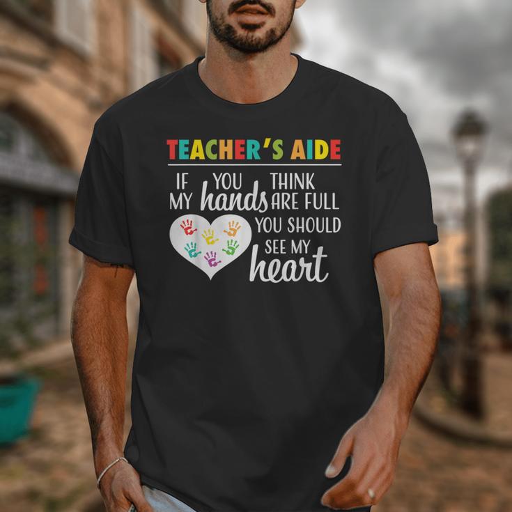 Teacher Aide Appreciation Cute Heart Tee For Women Unisex T-Shirt, funny design