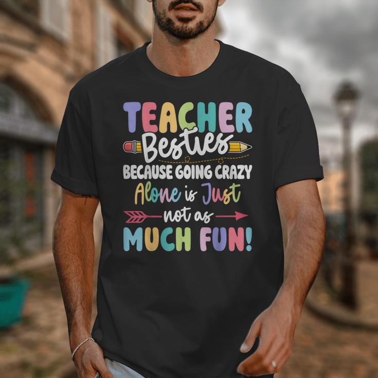 Teacher Besties Matching Teacher Besties Unisex T-Shirt, funny design Teacher Besties Matching Teacher Besties Unisex T-Shirt, funny design