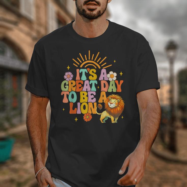 Teacher Life Back To School It's A Great A Day To Be A Lion Unisex T-Shirt, funny design Teacher Life Back To School It's A Great A Day To Be A Lion Unisex T-Shirt, funny design