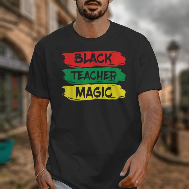 Teacher Magic Black History Month Educator For Men Women Unisex T-Shirt, History Teacher Gifts, funny design
