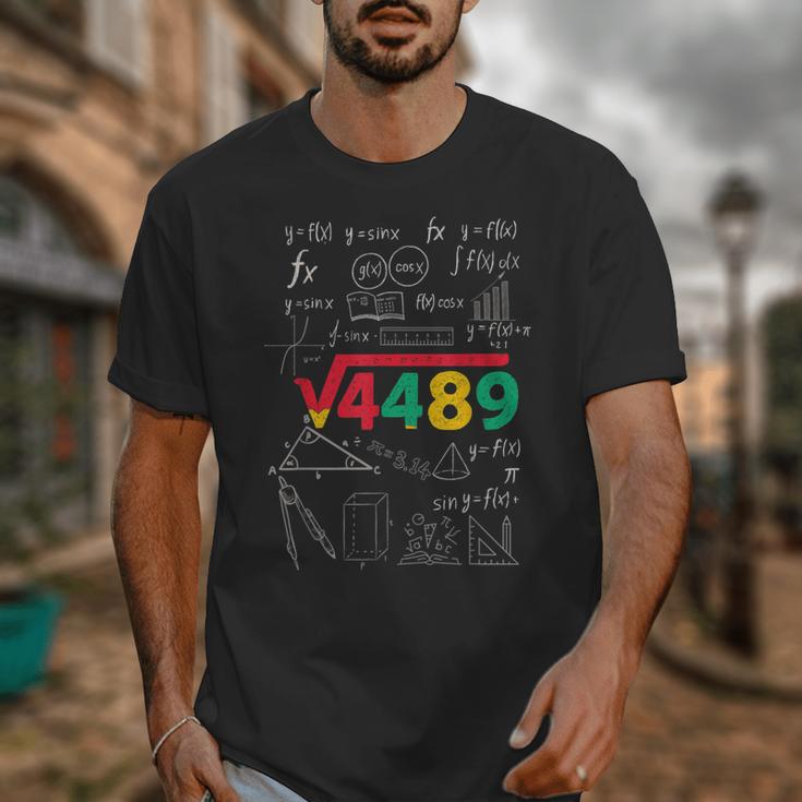 Teacher Math 67 Meme Square Root 4489 Slang Six Seven Unisex T-Shirt, funny design