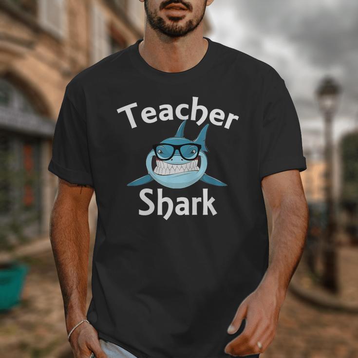Teacher Shark Teacher For Men Women Unisex T-Shirt, funny design