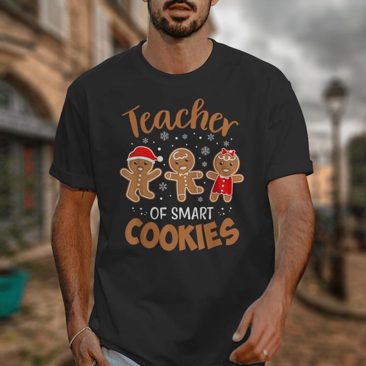 Teacher Of Smart Cookies Gingerbread Christmas Teacher Cute Men Women Kids Unisex T-Shirt, funny design Teacher Of Smart Cookies Gingerbread Christmas Teacher Cute Men Women Kids Unisex T-Shirt, funny design