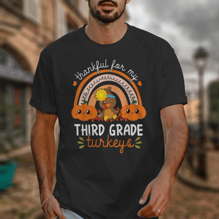 Teacher Thanksgiving Thankful For My Third Grade Turkeys Unisex T-Shirt, funny design Teacher Thanksgiving Thankful For My Third Grade Turkeys Unisex T-Shirt, funny design