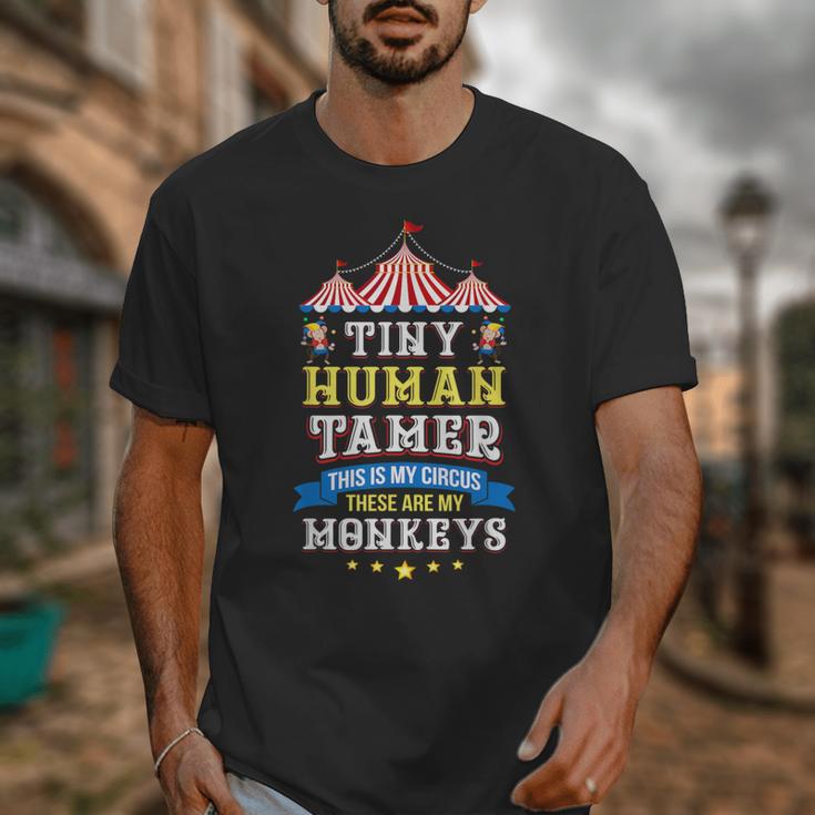 Teacher Tiny Human Tamer This My Circus These Are My Monkeys Unisex T-Shirt, funny design Teacher Tiny Human Tamer This My Circus These Are My Monkeys Unisex T-Shirt, funny design