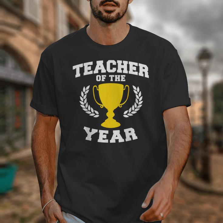 Teacher Of The Year For Men Women Unisex T-Shirt, funny design