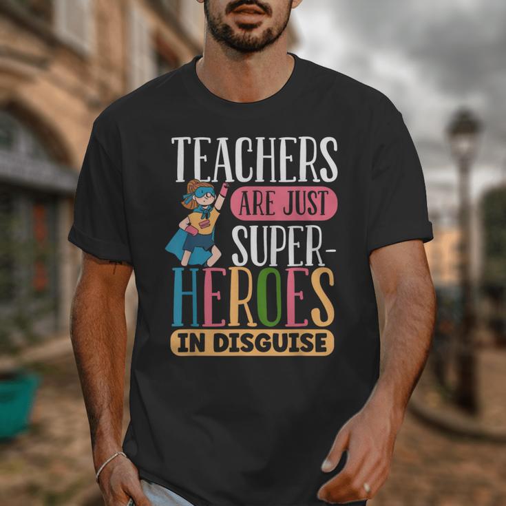 Teachers Are Just Superheroes In Disguise Back To School Unisex T-Shirt, funny design Teachers Are Just Superheroes In Disguise Back To School Unisex T-Shirt, funny design