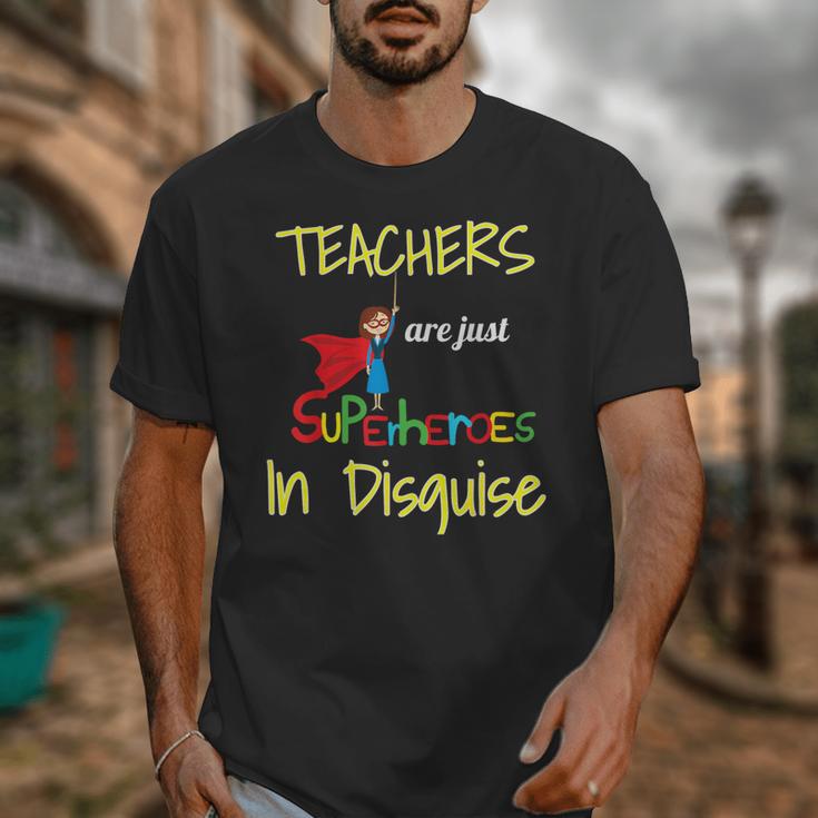 Teachers Are Superheroes First Day School T-Shirt Unisex T-Shirt, funny design