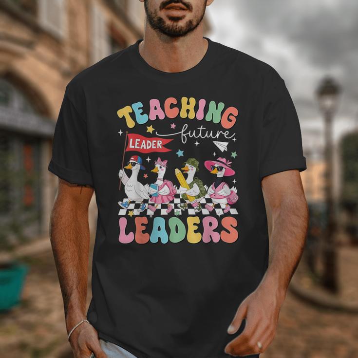 Teaching Future Leaders Groovy Teacher Back To School Unisex T-Shirt, Future Teacher Gifts, Groovy Teacher Gifts, funny design Teaching Future Leaders Groovy Teacher Back To School Unisex T-Shirt, Future Teacher Gifts, Groovy Teacher Gifts, funny design
