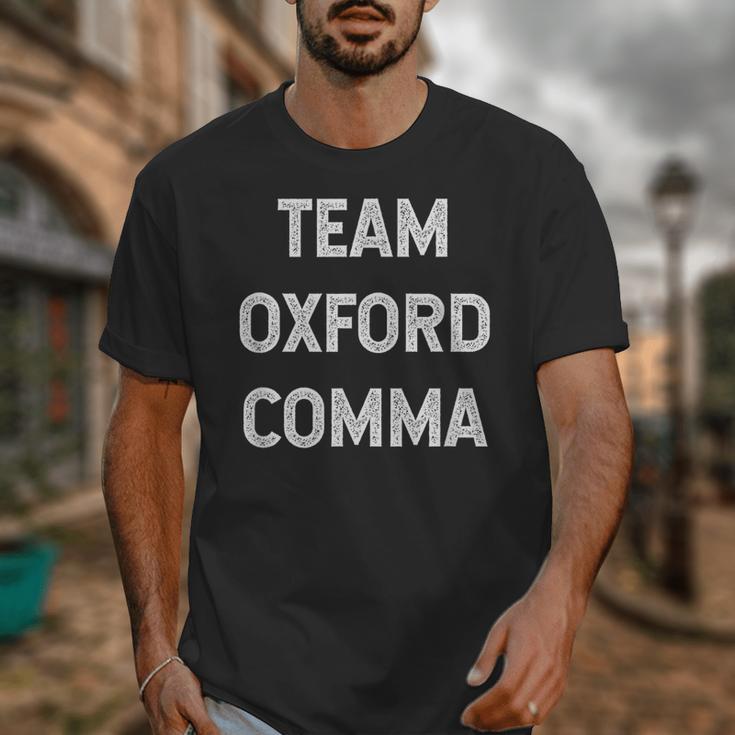 Team Oxford Comma English Majors And Teachers For Men Women Girls Kids Unisex T-Shirt, English Teacher Gifts, funny design