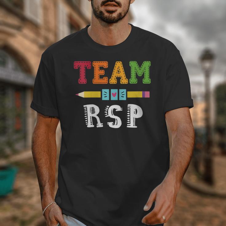 Team RSP RSP Teacher Kindergarten Teacher Unisex T-Shirt, funny design Team RSP RSP Teacher Kindergarten Teacher Unisex T-Shirt, funny design