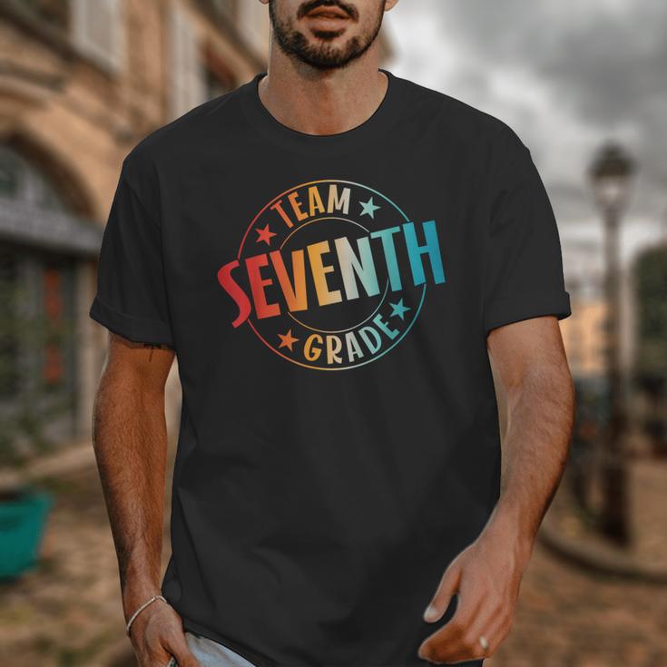 Team Seventh Grade Teacher Student Back To School 7th Grade Unisex T-Shirt, funny design Team Seventh Grade Teacher Student Back To School 7th Grade Unisex T-Shirt, funny design