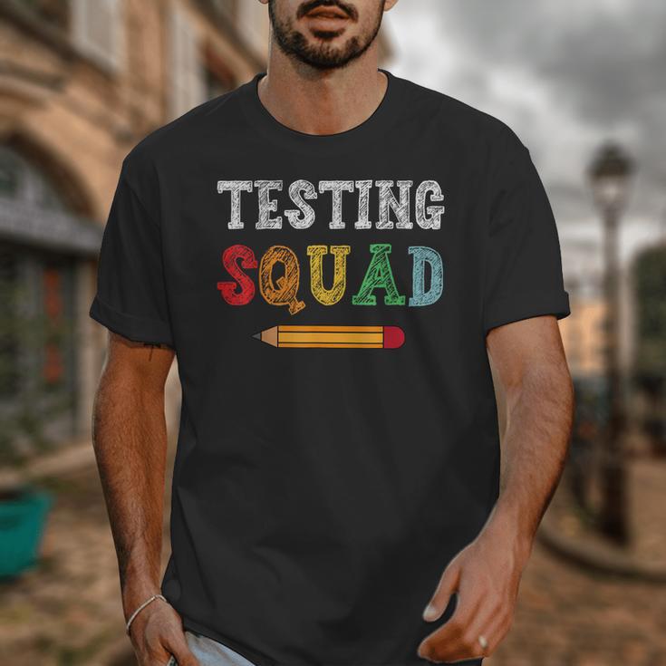 Testing Squad Costume Test Day Teacher Student School Unisex T-Shirt, funny design Testing Squad Costume Test Day Teacher Student School Unisex T-Shirt, funny design