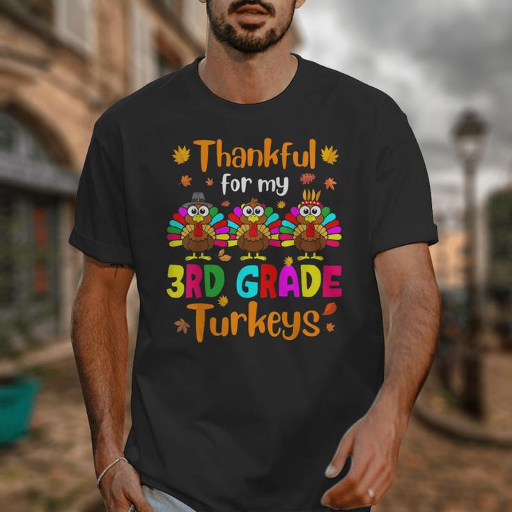 Thankful For My 3rd Grade Turkeys Thanksgiving Teacher Kids Unisex T-Shirt, funny design Thankful For My 3rd Grade Turkeys Thanksgiving Teacher Kids Unisex T-Shirt, funny design