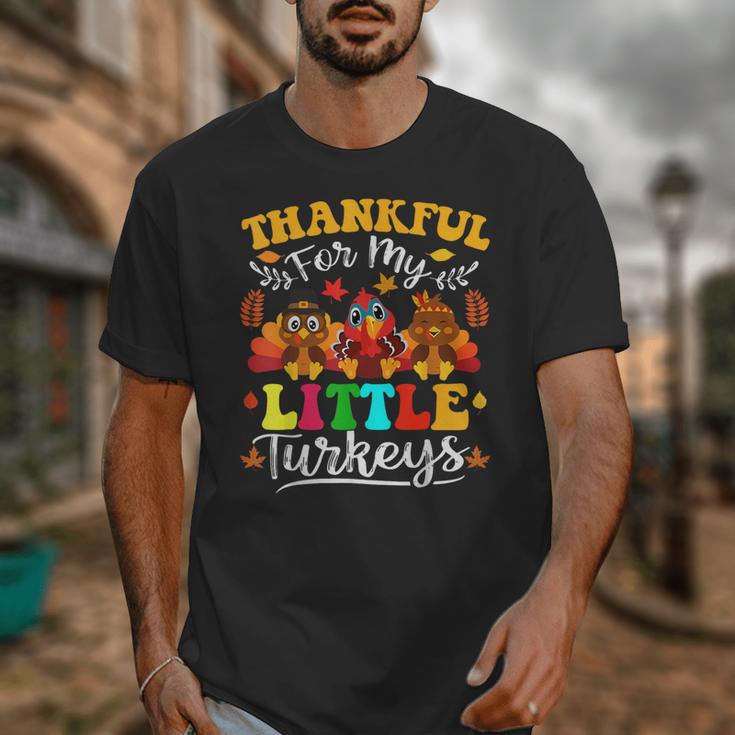 Thankful For My Little Turkeys Teacher Thanksgiving Teachers Unisex T-Shirt, funny design Thankful For My Little Turkeys Teacher Thanksgiving Teachers Unisex T-Shirt, funny design