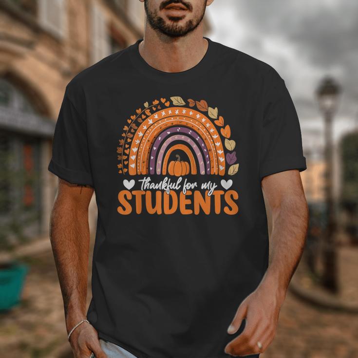 Thankful For My Students Teacher Thanksgiving School Fall Unisex T-Shirt, funny design Thankful For My Students Teacher Thanksgiving School Fall Unisex T-Shirt, funny design