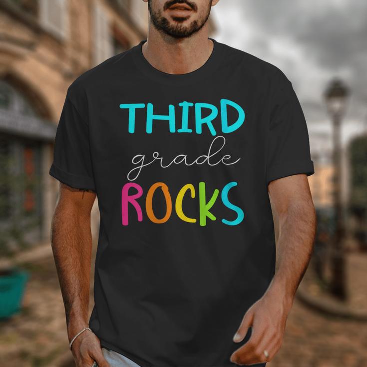 Third Grade Rocks Shirt Team 3rd Grade Teacher Unisex T-Shirt, funny design Third Grade Rocks Shirt Team 3rd Grade Teacher Unisex T-Shirt, funny design