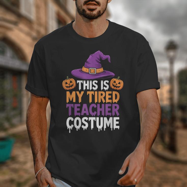 This Is My Tired Teacher Costume Halloween Unisex T-Shirt, funny design This Is My Tired Teacher Costume Halloween Unisex T-Shirt, funny design