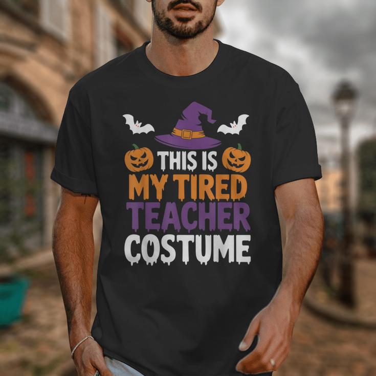 Tired Teacher Costume For Humor Halloween Unisex T-Shirt, funny design Tired Teacher Costume For Humor Halloween Unisex T-Shirt, funny design