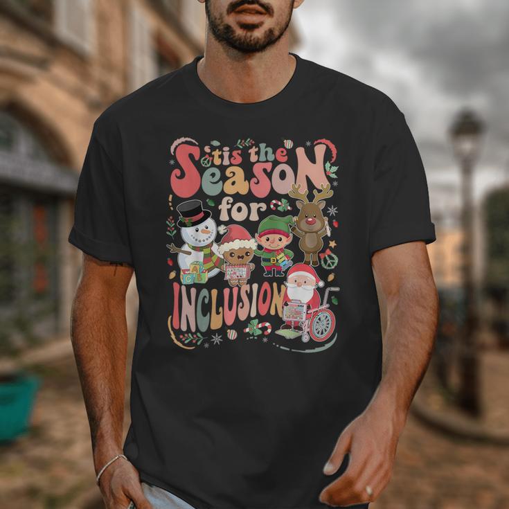 Tis The Season For Inclusion Christmas Sped Teacher Unisex T-Shirt, funny design Tis The Season For Inclusion Christmas Sped Teacher Unisex T-Shirt, funny design