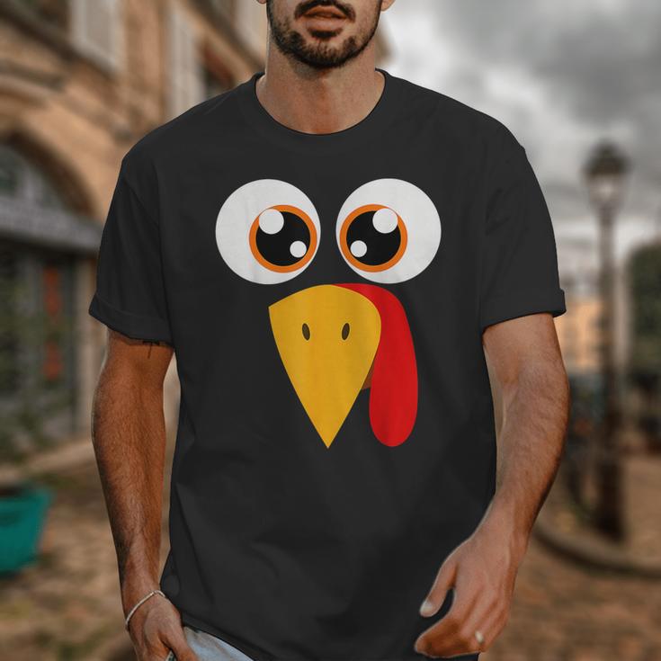 Turkey Face Halloween Costume Thanksgiving Teacher Nurse Unisex T-Shirt, funny design Turkey Face Halloween Costume Thanksgiving Teacher Nurse Unisex T-Shirt, funny design