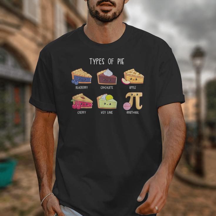 Types Of Pie Pi Day Math Teacher Geek 314 Math Pun Unisex T-Shirt, funny design Types Of Pie Pi Day Math Teacher Geek 314 Math Pun Unisex T-Shirt, funny design