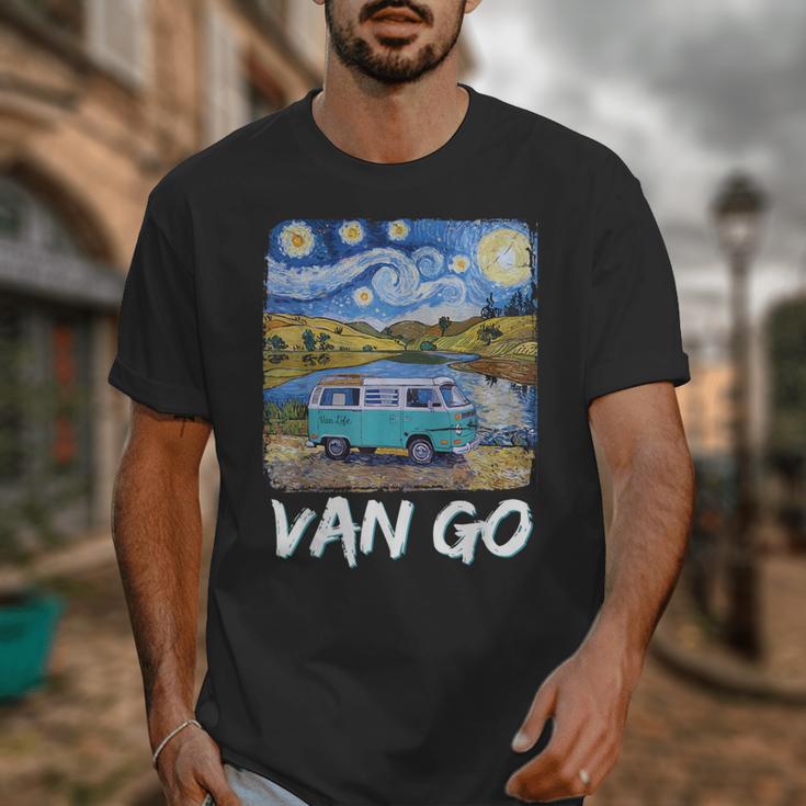 Van Go Retro Vanlife Art Teacher Unisex T-Shirt, funny design Van Go Retro Vanlife Art Teacher Unisex T-Shirt, funny design