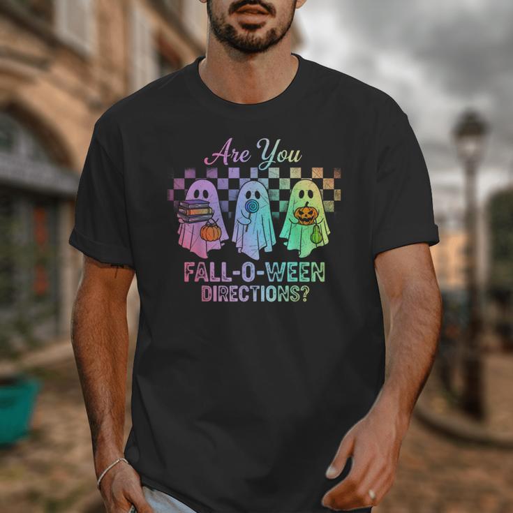 Vintage Are You Fall O Ween Directions Teacher Halloween Unisex T-Shirt, funny design Vintage Are You Fall O Ween Directions Teacher Halloween Unisex T-Shirt, funny design