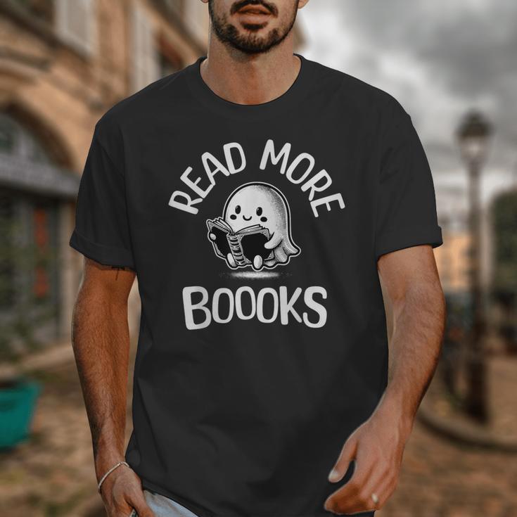 Vintage Halloween Teacher Women Reading Read More Books Unisex T-Shirt, funny design
