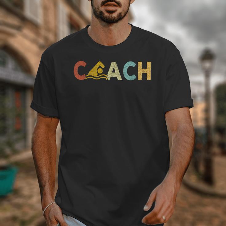 Vintage Swim Coach Swimming Coach Swim Teacher Swimmer Retro Unisex T-Shirt, funny design Vintage Swim Coach Swimming Coach Swim Teacher Swimmer Retro Unisex T-Shirt, funny design