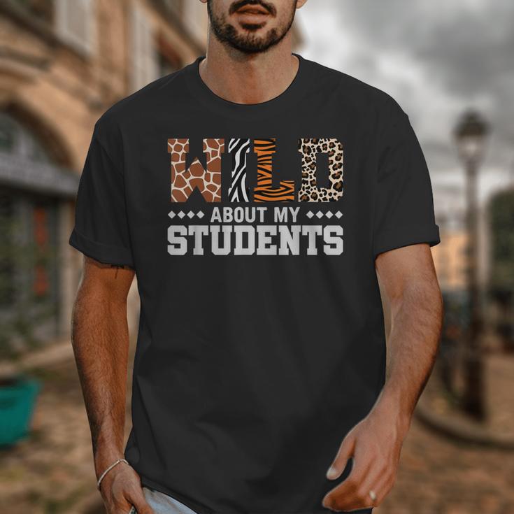 Wild About My Students Shirt Animals Teacher Unisex T-Shirt, funny design Wild About My Students Shirt Animals Teacher Unisex T-Shirt, funny design