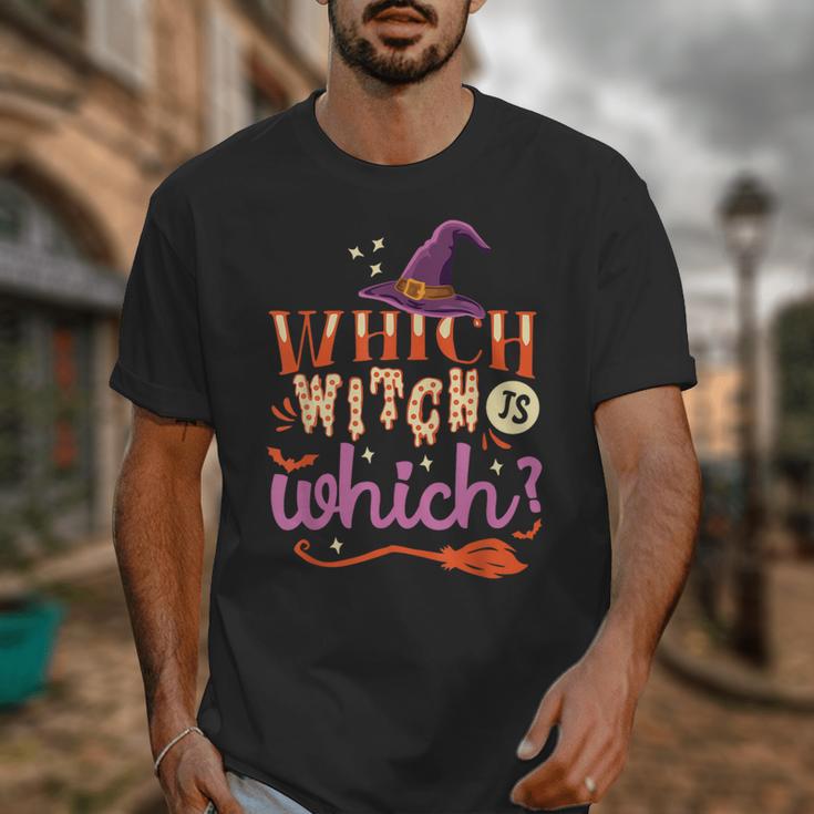 Which Witch Is Which Halloween English Teacher Unisex T-Shirt, English Teacher Gifts, funny design Which Witch Is Which Halloween English Teacher Unisex T-Shirt, English Teacher Gifts, funny design