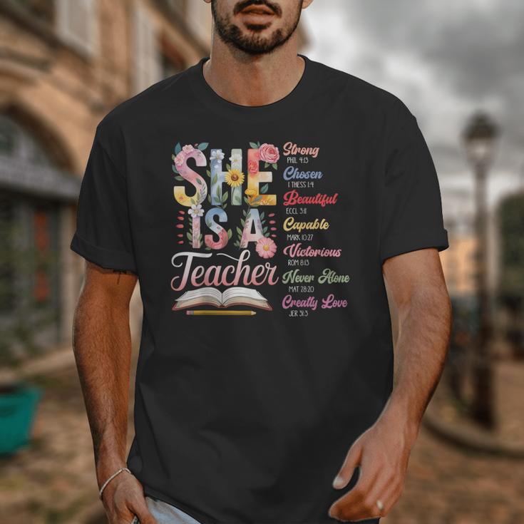Women Bible Verse Christian Teacher God Says Back To School Unisex T-Shirt, funny design Women Bible Verse Christian Teacher God Says Back To School Unisex T-Shirt, funny design