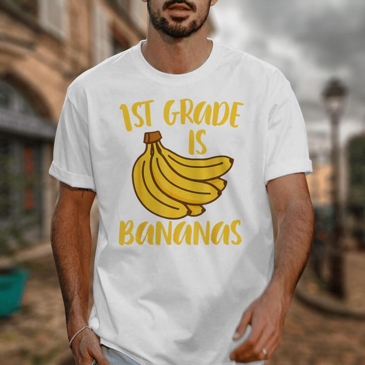 1st Grade Is Bananas Teacher Teaching Back To School Unisex T-Shirt, funny design 1st Grade Is Bananas Teacher Teaching Back To School Unisex T-Shirt, funny design