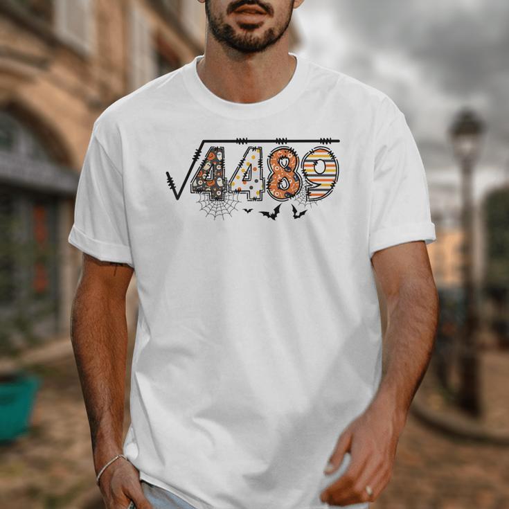 6 7 Square Root Of 4489 Slang Math Teacher Halloween Unisex T-Shirt, funny design 6 7 Square Root Of 4489 Slang Math Teacher Halloween Unisex T-Shirt, funny design
