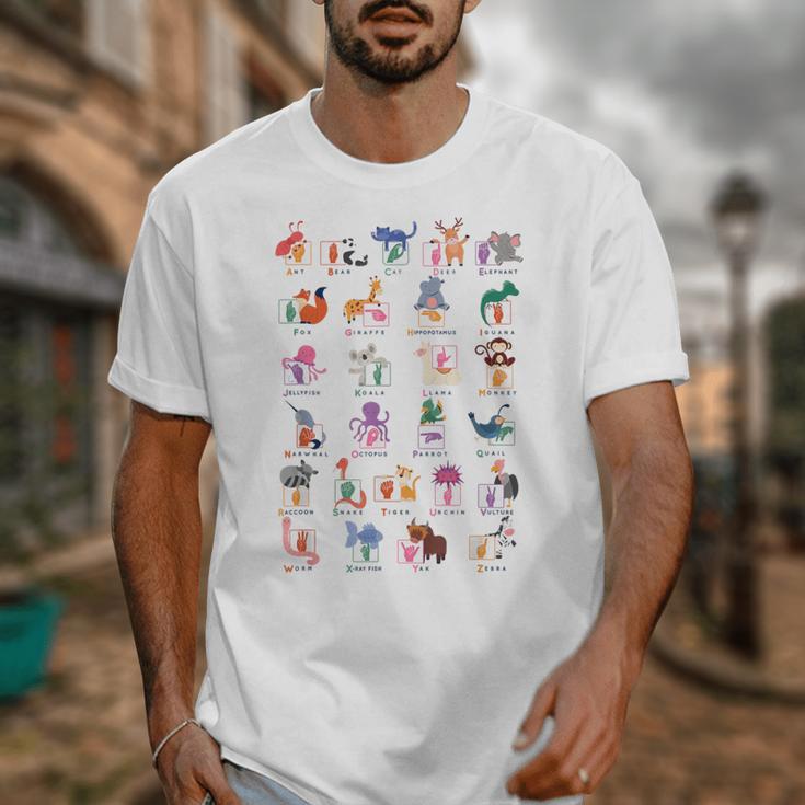 American Sign Language For Teachers ASL Alphabet Unisex T-Shirt, funny design American Sign Language For Teachers ASL Alphabet Unisex T-Shirt, funny design
