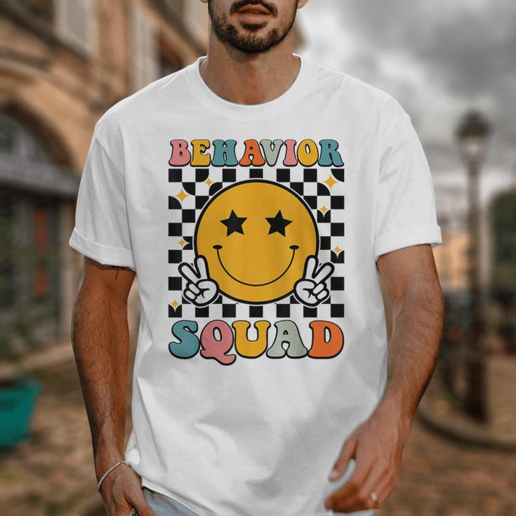 Behavior Squad Specialist Analyst Behavior Teacher Retro Unisex T-Shirt, funny design Behavior Squad Specialist Analyst Behavior Teacher Retro Unisex T-Shirt, funny design