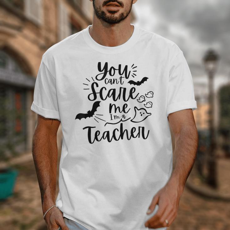 You Can't Scare Me I'm a Teacher Unisex T-Shirt, funny design You Can't Scare Me I'm a Teacher Unisex T-Shirt, funny design