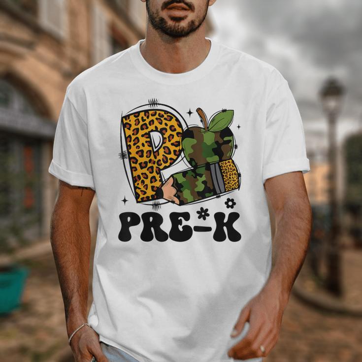 Cute Camo Pre K Back To School Teacher Kid Preschool Unisex T-Shirt, funny design Cute Camo Pre K Back To School Teacher Kid Preschool Unisex T-Shirt, funny design