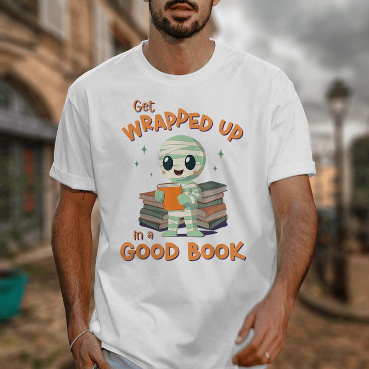 Cute Halloween Teacher Librarian Mummy Reading Books Unisex T-Shirt, funny design Cute Halloween Teacher Librarian Mummy Reading Books Unisex T-Shirt, funny design