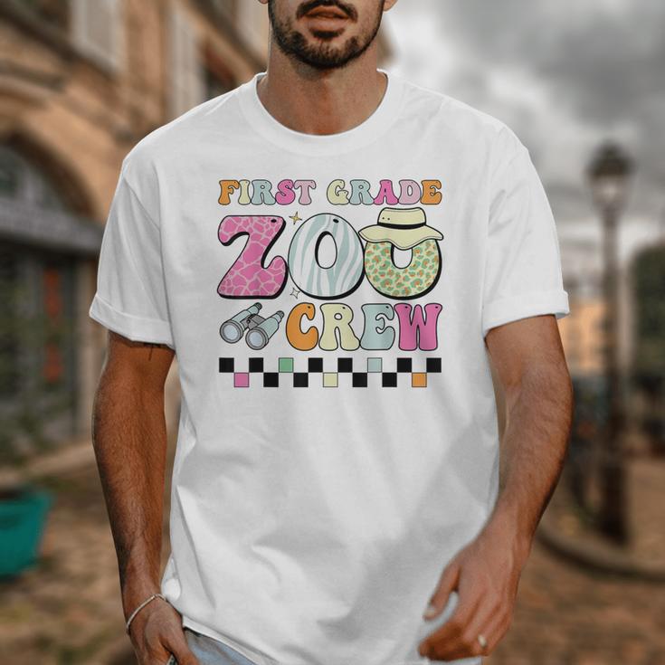 Field Zoo Trip Shirt For Teacher First Grade Crew For Men Women Kids Unisex T-Shirt, First Grade Teacher Gifts, funny design