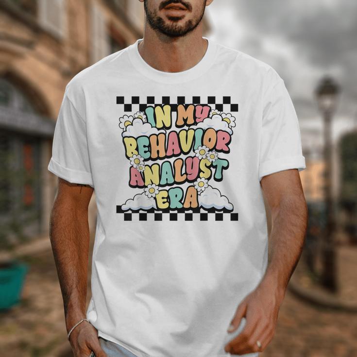 Groovy ABA RBT Therapist In My Behavior Analyst Era Teacher Unisex T-Shirt, Groovy Teacher Gifts, funny design Groovy ABA RBT Therapist In My Behavior Analyst Era Teacher Unisex T-Shirt, Groovy Teacher Gifts, funny design